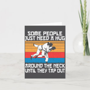 Funny Judo Jiu Jitsu Martial Arts Humor Card