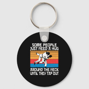 Funny Judo Jiu Jitsu Martial Arts Humor Key Ring