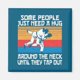 Funny Judo Jiu Jitsu Martial Arts Humor Magnet