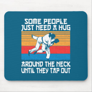 Funny Judo Jiu Jitsu Martial Arts Humor Mouse Pad