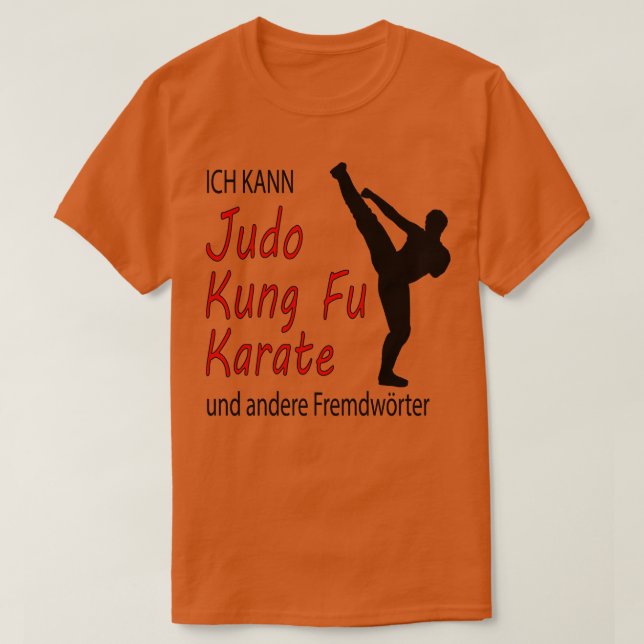 Funny Judo Kung Fu d Martial Arts Gift 5 T-Shirt (Design Front)