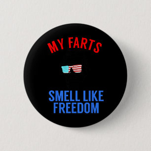 Funny July 4th Party - Funny Abe Lincoln Tee  6 Cm Round Badge