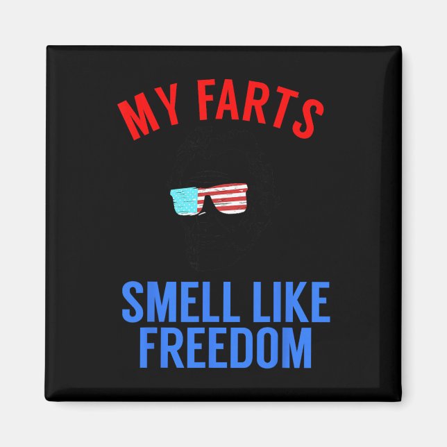 Funny July 4th Party - Funny Abe Lincoln Tee  Magnet (Front)