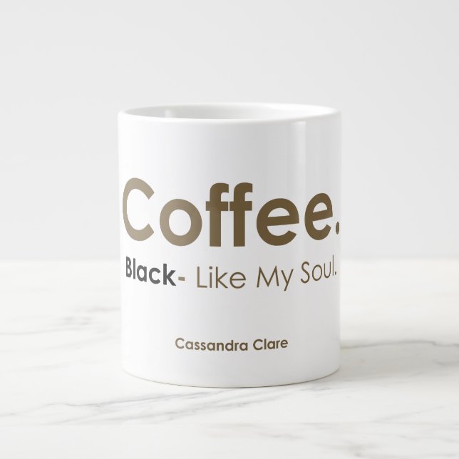 Funny Jumbo Coffe Mug (Front)