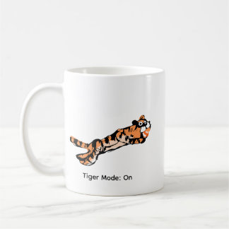 Funny Jumping Tiger Gift Coffee Mug