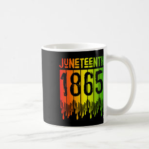 Funny Juneteenth 1865 African Men Women Boys Girls Coffee Mug
