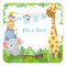 Funny Jungle Animals Announcements Sticker