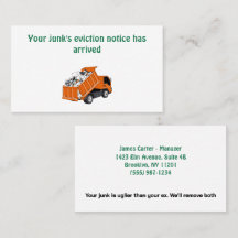 Funny Junk Removal Eviction Notice