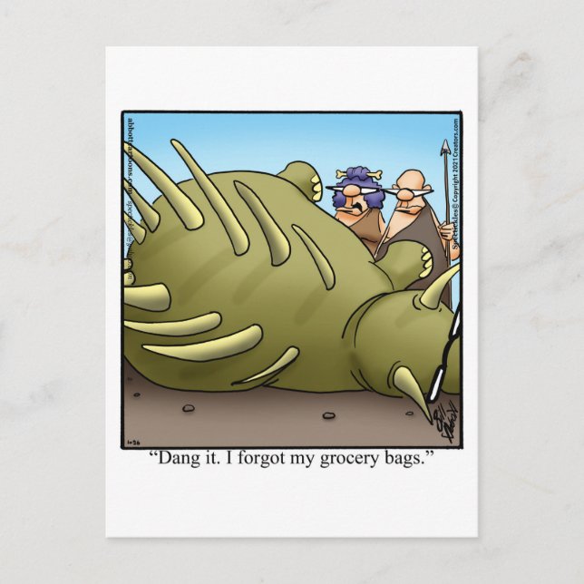 Funny Just For Laughs Postcard  (Front)