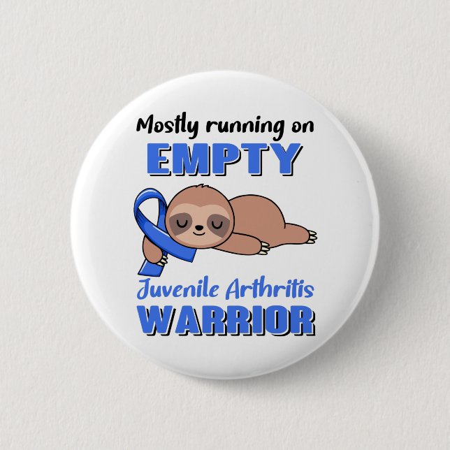Funny Juvenile Arthritis Awareness Gifts 6 Cm Round Badge (Front)