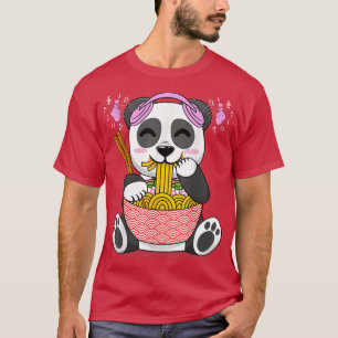 Funny k pop ramen noodle powered by ramen & k-pop  T-Shirt
