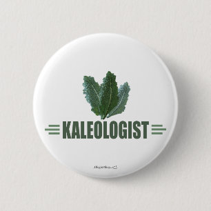 Funny Kale 6 Cm Round Badge