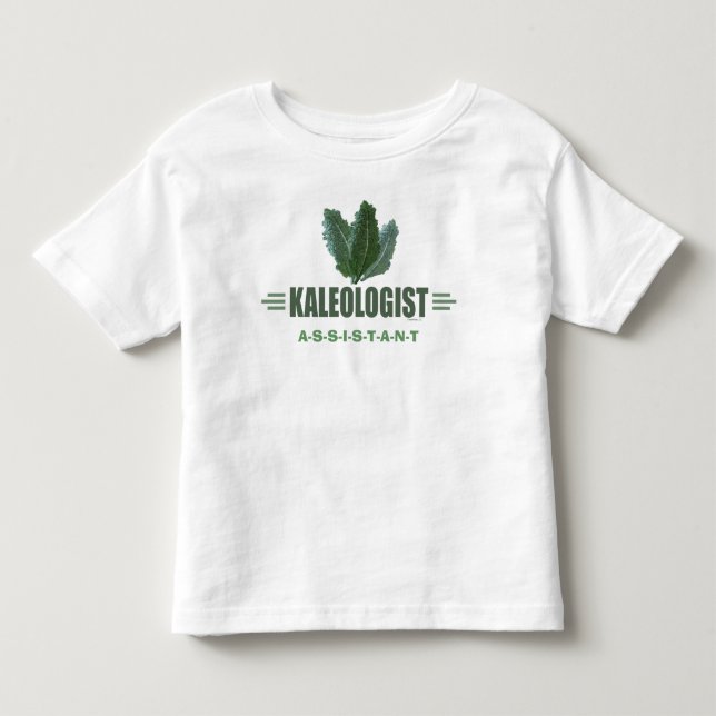 Funny Kale Toddler T-Shirt (Front)