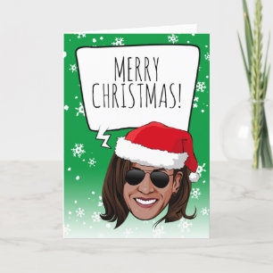 Funny Kamala Christmas Card