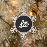 Funny Kamala Harris 2024 Comma La Christmas Snowflake Pewter Christmas Ornament<br><div class="desc">Funny Kamala Harris 2024 Comma La Christmas</div>