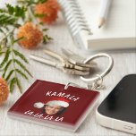 Funny Kamala Harris Face Santa Hat Christmas  Key Ring<br><div class="desc">Funny Kamala Harris Face Santa Hat Christmas</div>