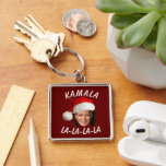 Funny Kamala Harris Face Santa Hat Christmas  Key Ring<br><div class="desc">Funny Kamala Harris Face Santa Hat Christmas</div>
