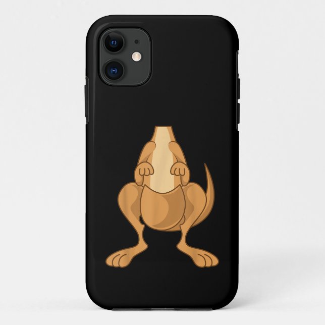 Funny Kangaroo Costume Funny Halloween Easy DIY Case-Mate iPhone Case (Back)