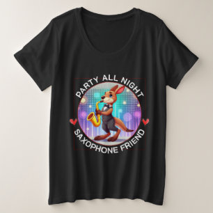 Funny kangaroo plus size T-Shirt