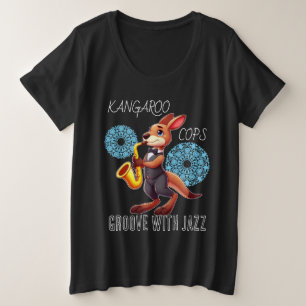 Funny kangaroo plus size T-Shirt