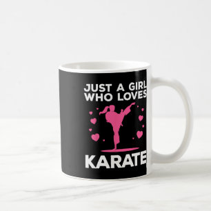 Funny Karate For Women Girls Karate Black Belt Mar Coffee Mug
