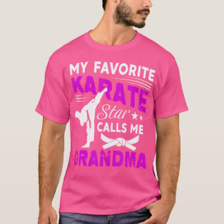 Funny Karate Grandma Shirt Martial Arts Fighting S