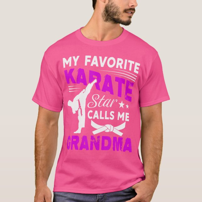 Funny Karate Grandma Shirt Martial Arts Fighting S (Front)