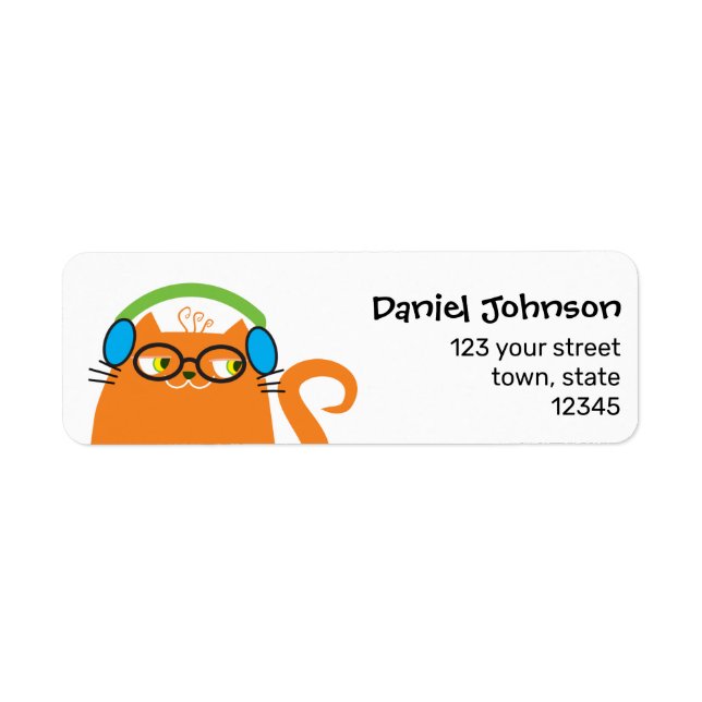 Funny Kawaii Return Address (Front)