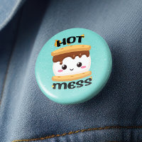Funny Kawaii S'mores Hot Mess