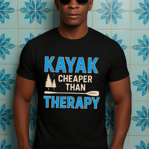funny Kayak gift,dad mum lover T-Shirt