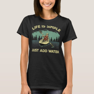 Funny Kayaking For Men Women Paddling Canoeing Lov T-Shirt