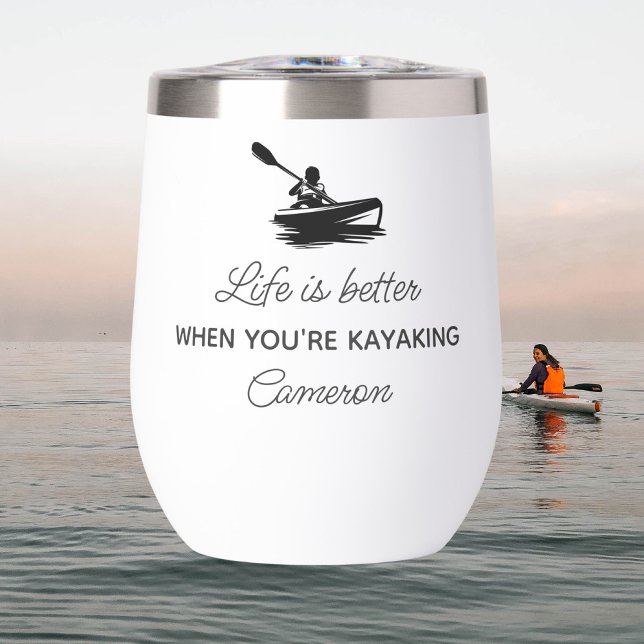 Funny Kayaking Gift, Kayaker Quote Personalised (Creator Uploaded)