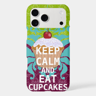 Funny KEEP CALM & Eat Cupcakes plum any colour