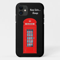 Funny Keep Calm London Phone Booth
