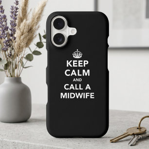 Funny Keep Calm Midwife Doula Humour