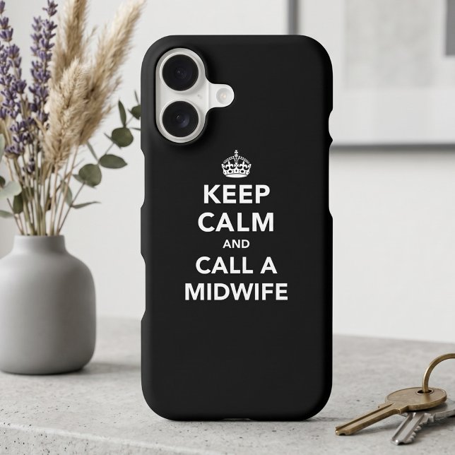 Funny Keep Calm Midwife Doula Humour (Creator Uploaded)