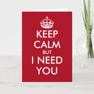 Funny Keep calm Will you be my bridesmaid cards