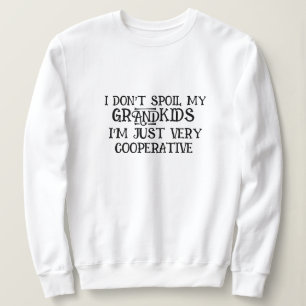 Funny Keep Grandkids in Line Grandma Sweatshirt