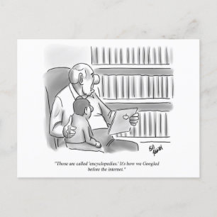 Funny Keeping In Touch Humour Postcard