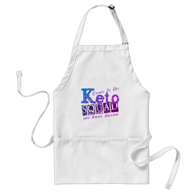 Funny Keto Diet Quote Standard Apron (Front)