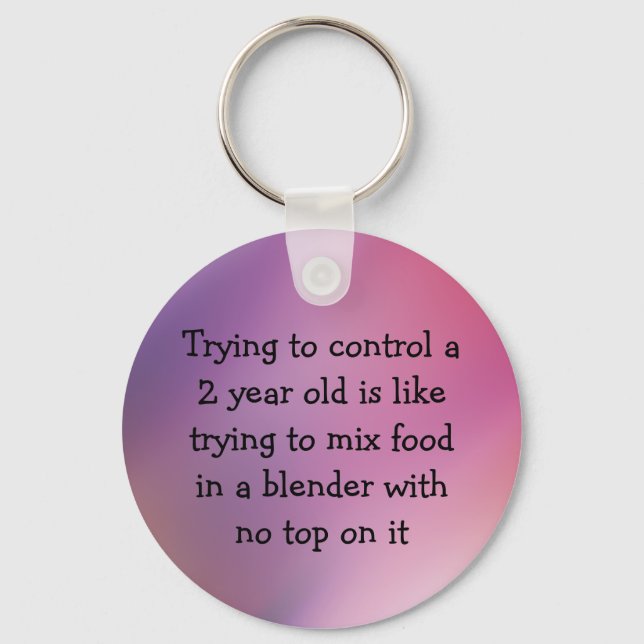 Funny Keychain About Kids (Front)
