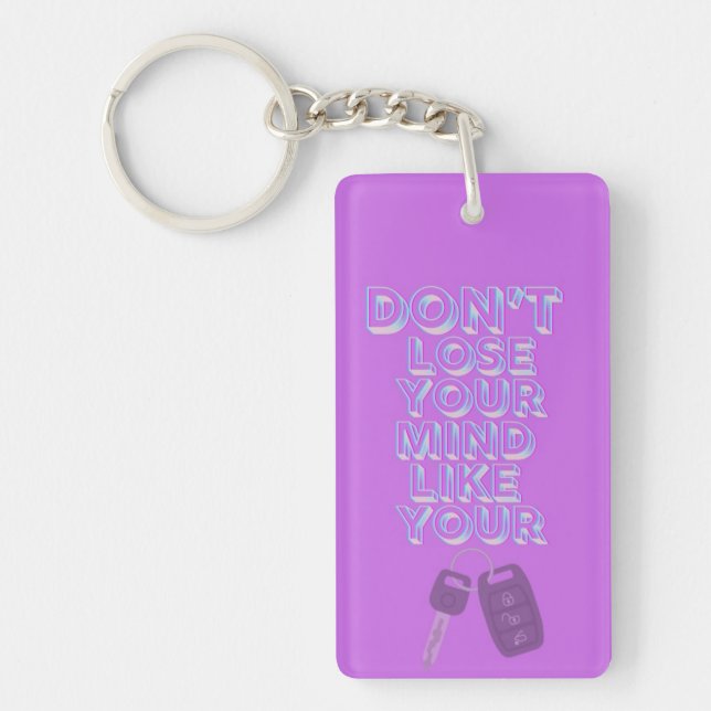 funny keychain for women (Front)