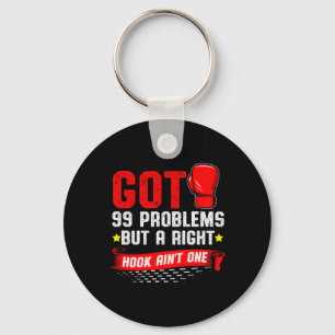 Funny Kickboxing _1 Key Ring