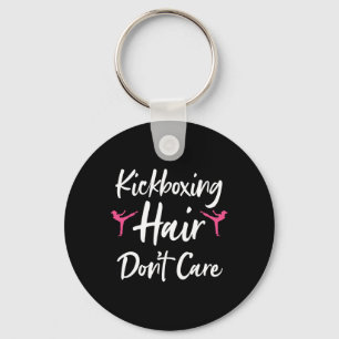 Funny Kickboxing Art For Men Women Kickboxer Conta Key Ring