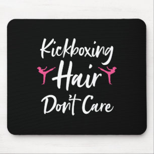 Funny Kickboxing Art For Men Women Kickboxer Conta Mouse Pad