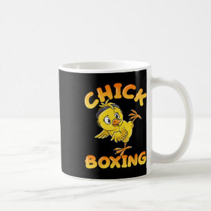 Funny Kickboxing Fighting Girl Cute Kick Boxing Ch Coffee Mug