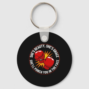 Funny Kickboxing For Men Women Kickboxer Workout E Key Ring