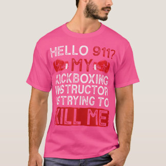 Funny Kickboxing Kickboxer Kickbox T-Shirt