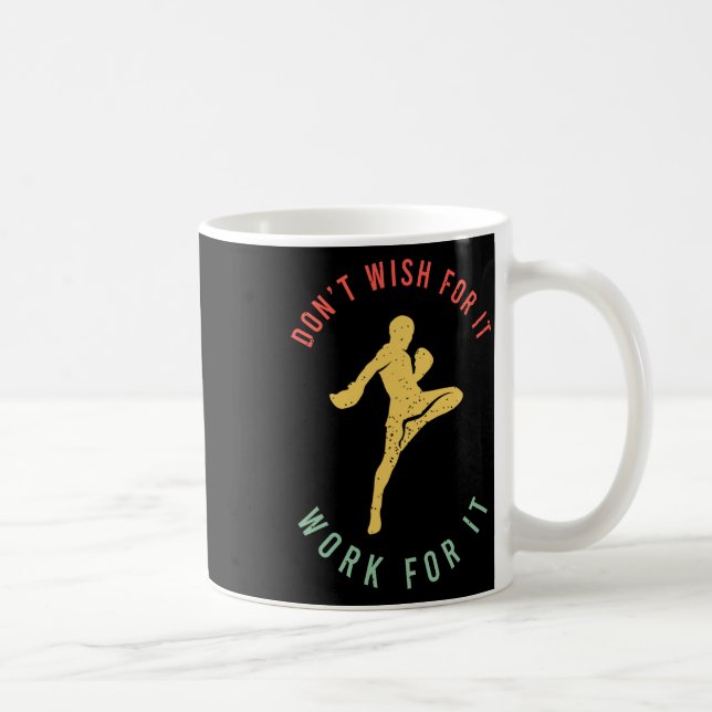 Funny Kickboxing Outfit For A Kickboxer _1  Coffee Mug (Right)