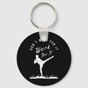 Funny Kickboxing Outfit For A Kickboxer _3 Key Ring